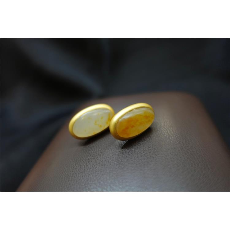 资深玉石顾问 浦东新区和田玉中式耳坠 上海晚香玉珠宝