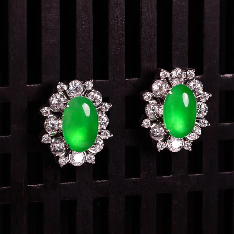 资深玉石顾问 普陀区和田玉中式耳坠 上海晚香玉喝茶品玉好去处