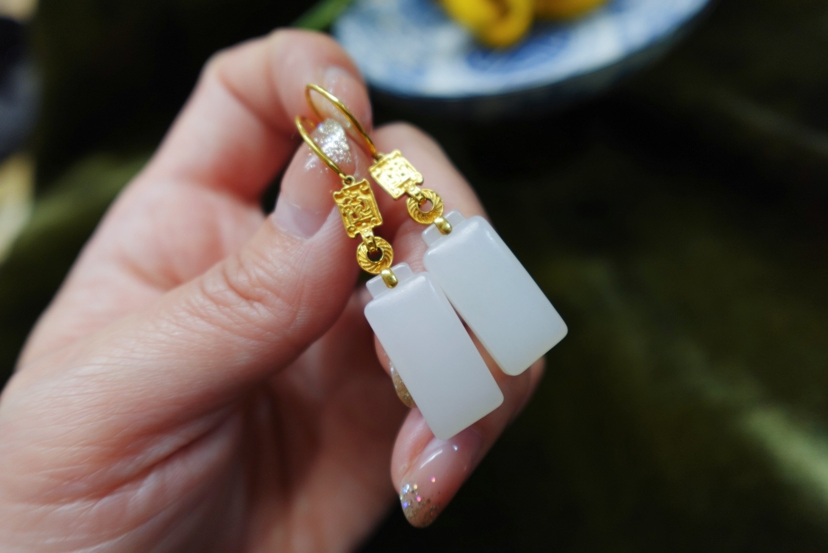 资深玉石顾问 浦东新区花朵形耳钉 上海晚香玉珠宝