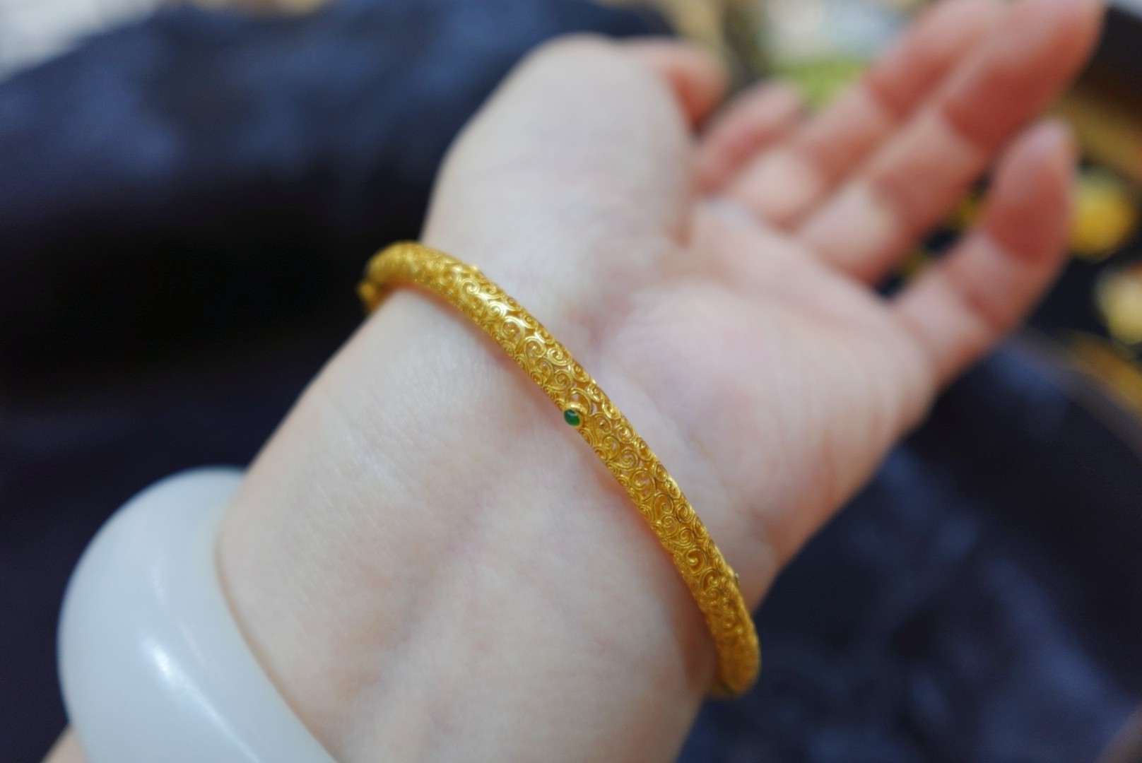 资深玉石顾问 金山区圆镯 上海晚香玉珠宝靠谱卖家