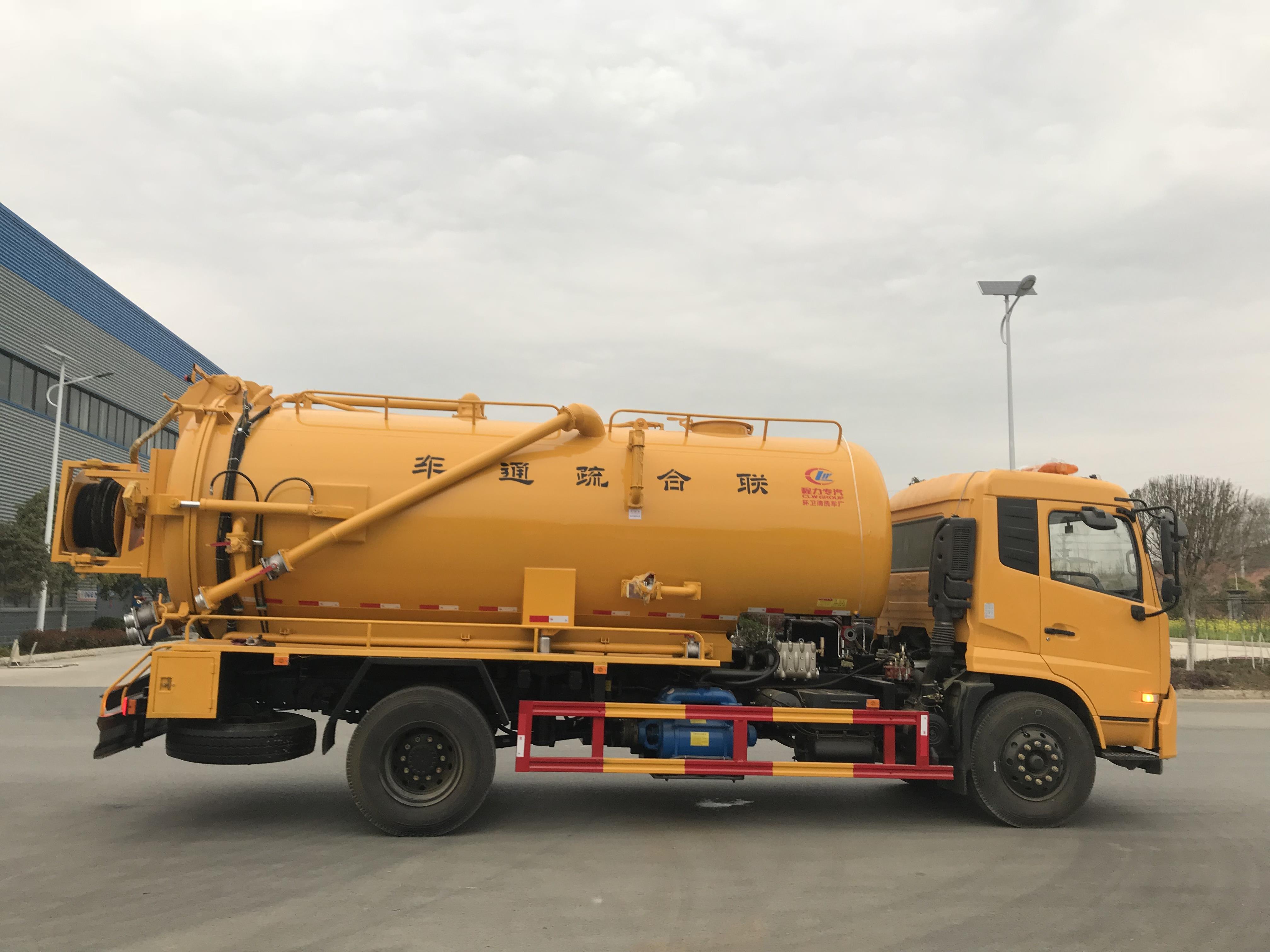 天锦联合疏通车 安徽市政管网疏通 河道清理 抽污抽淤车厂家直销