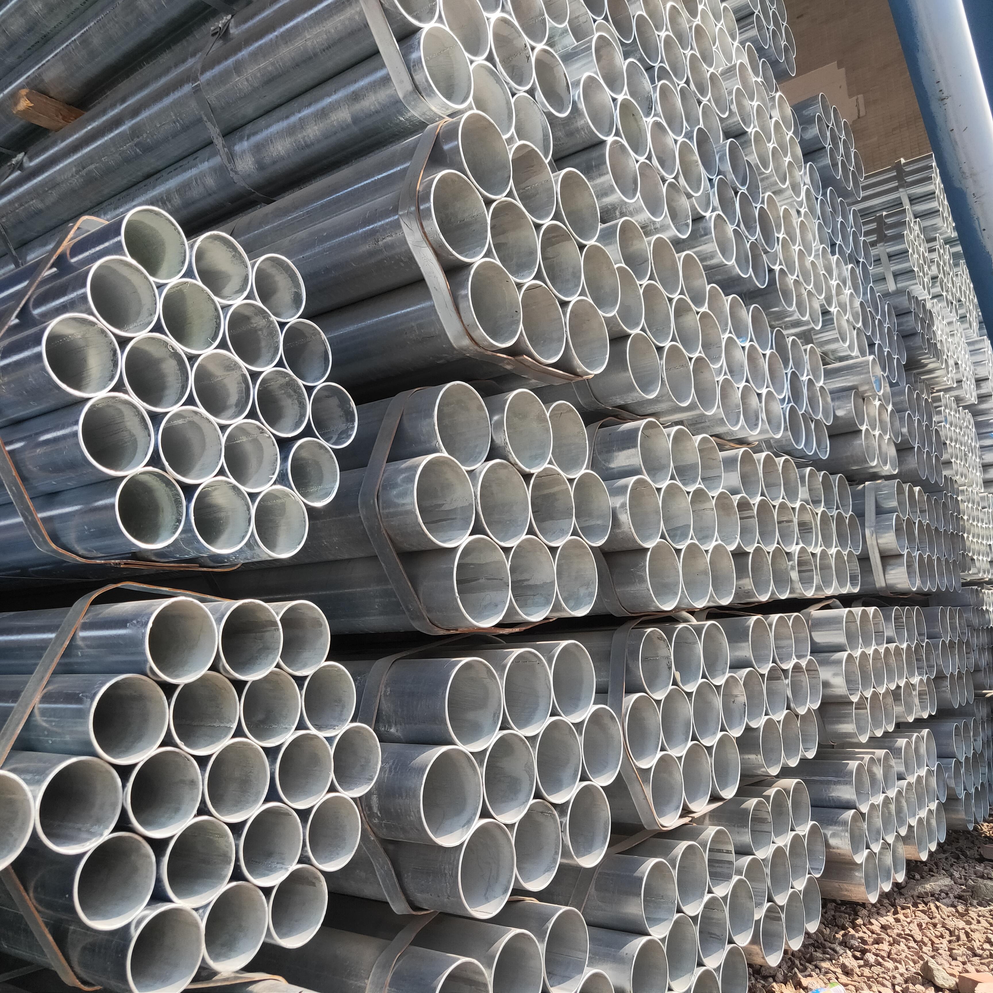 云浮镀锌管厂家直销 振鸿镀锌管 dn150 定金发货