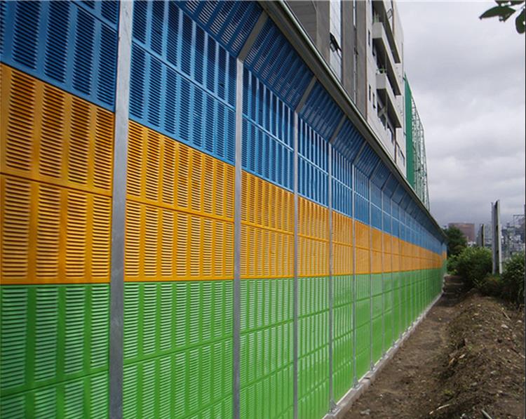 山亭区小区声屏障隔音屏规格样式设计安装 安平县永腾集团