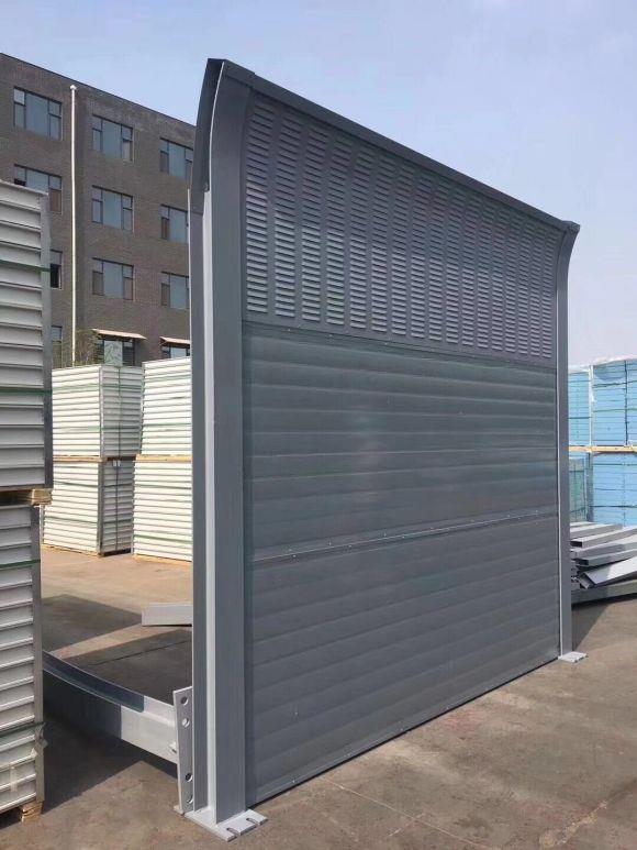 东营区小区声屏障隔音屏规格样式设计安装 安平县永腾集团