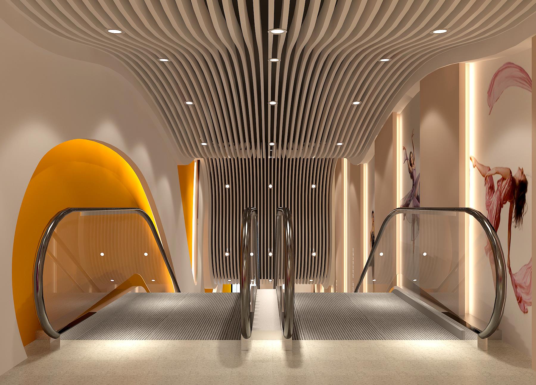 台湾普森弧形吊顶铝方通 厂家品牌生产