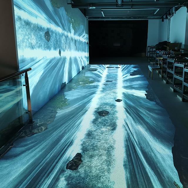 沉浸式全息投影地面互动投影地板