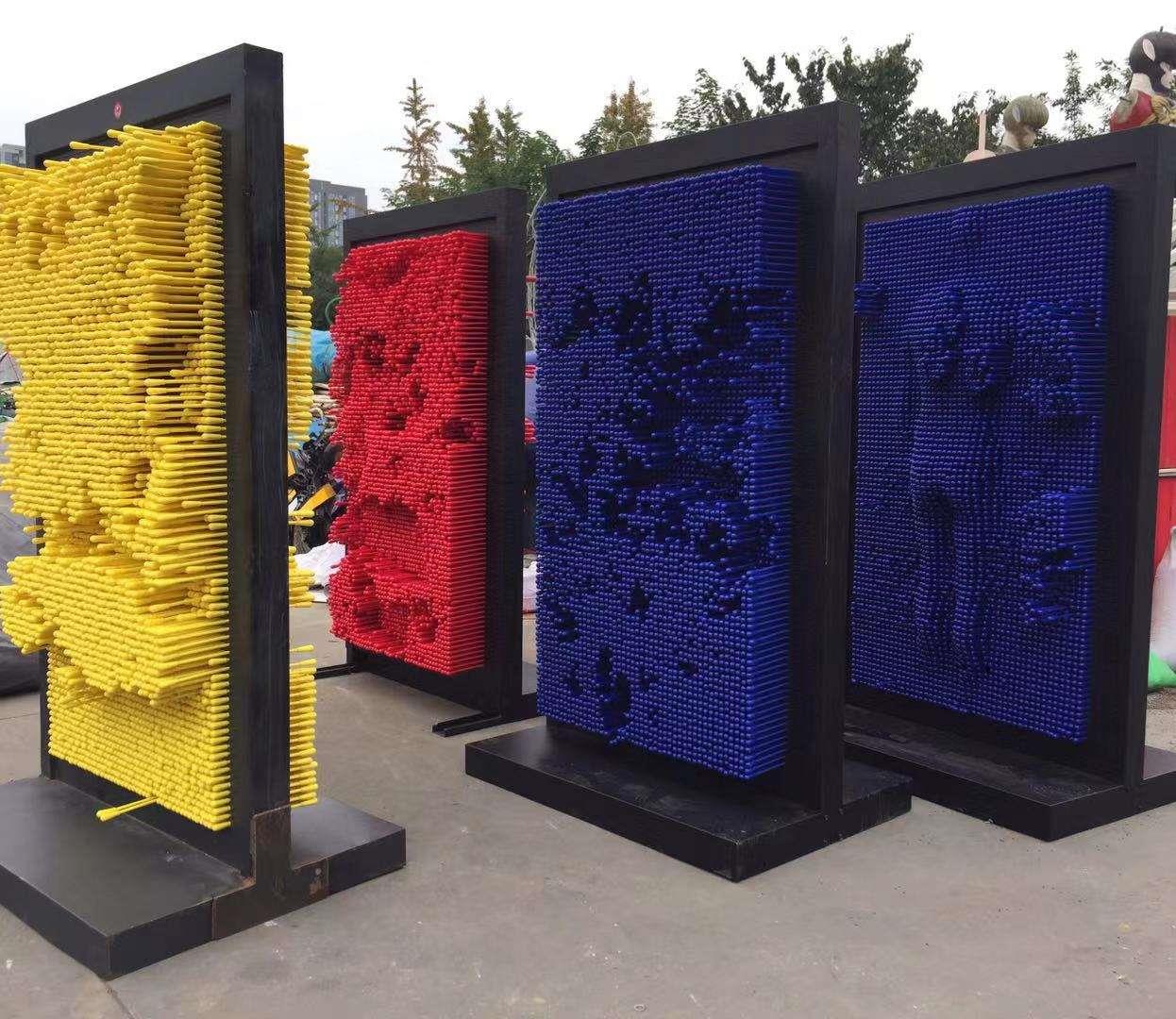 网红三维针雕 真人打印墙 三维针雕尺寸 三维针雕厂家