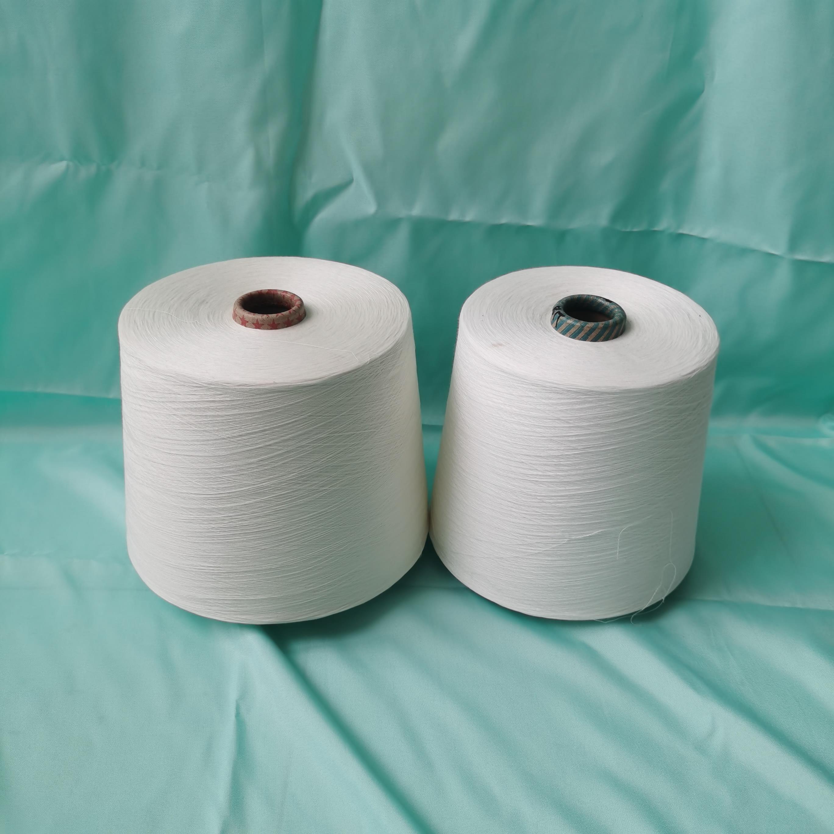 台州市有光赛络纺粘胶纱60支80支产量高