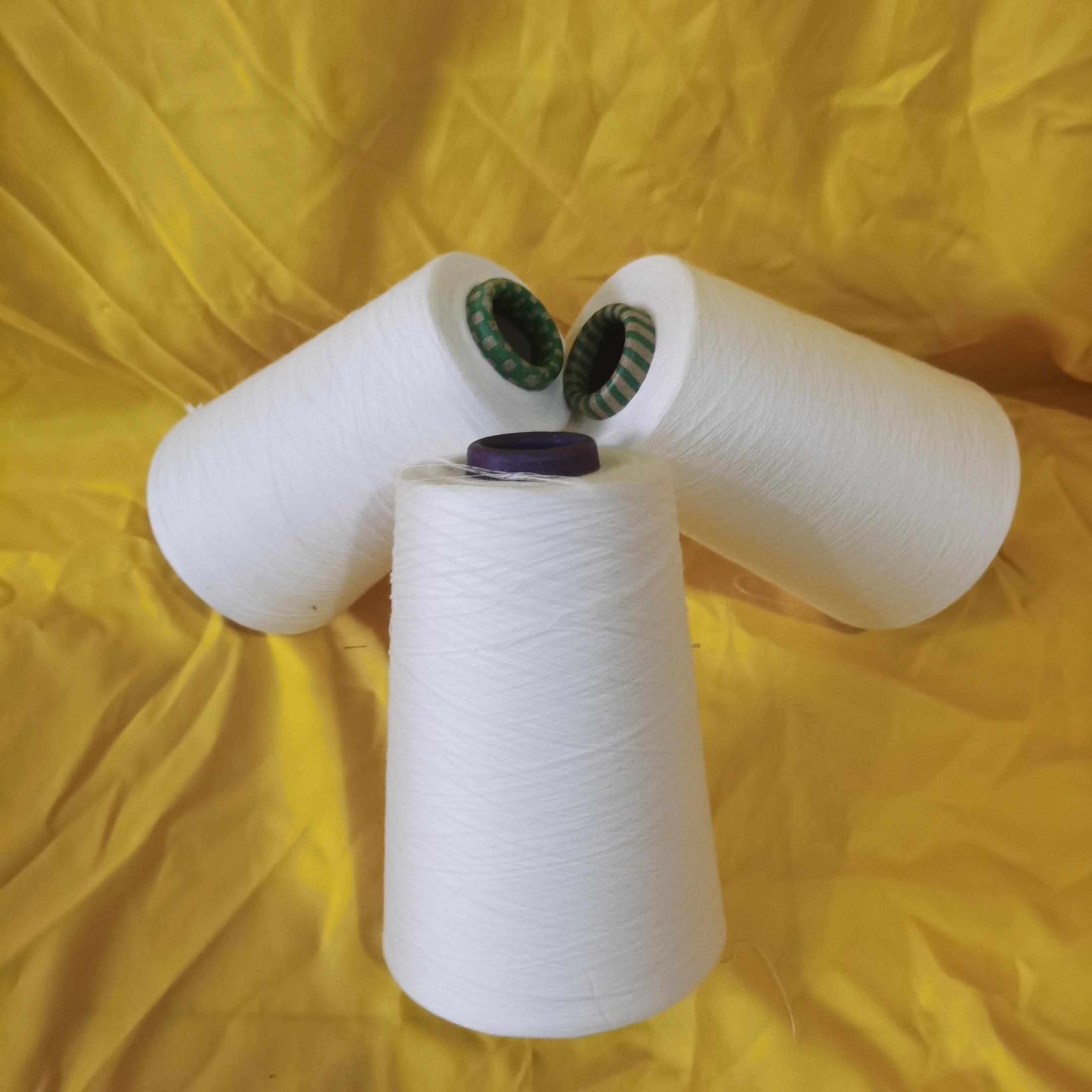 丽水市有光环锭纺粘胶纱60支直供货源