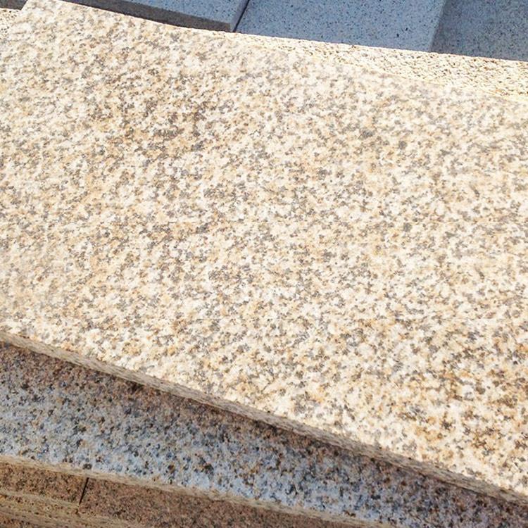 芜湖黄锈石花岗岩光面锈石厂家出售黄锈石火烧面