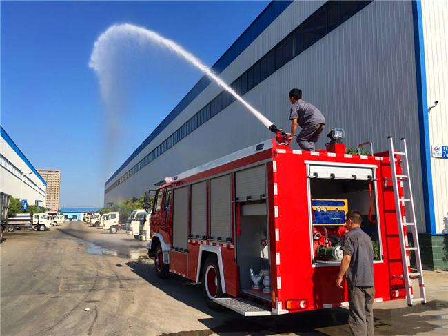 五十铃救援消防车, 小区应急消防车 企业小型消防车