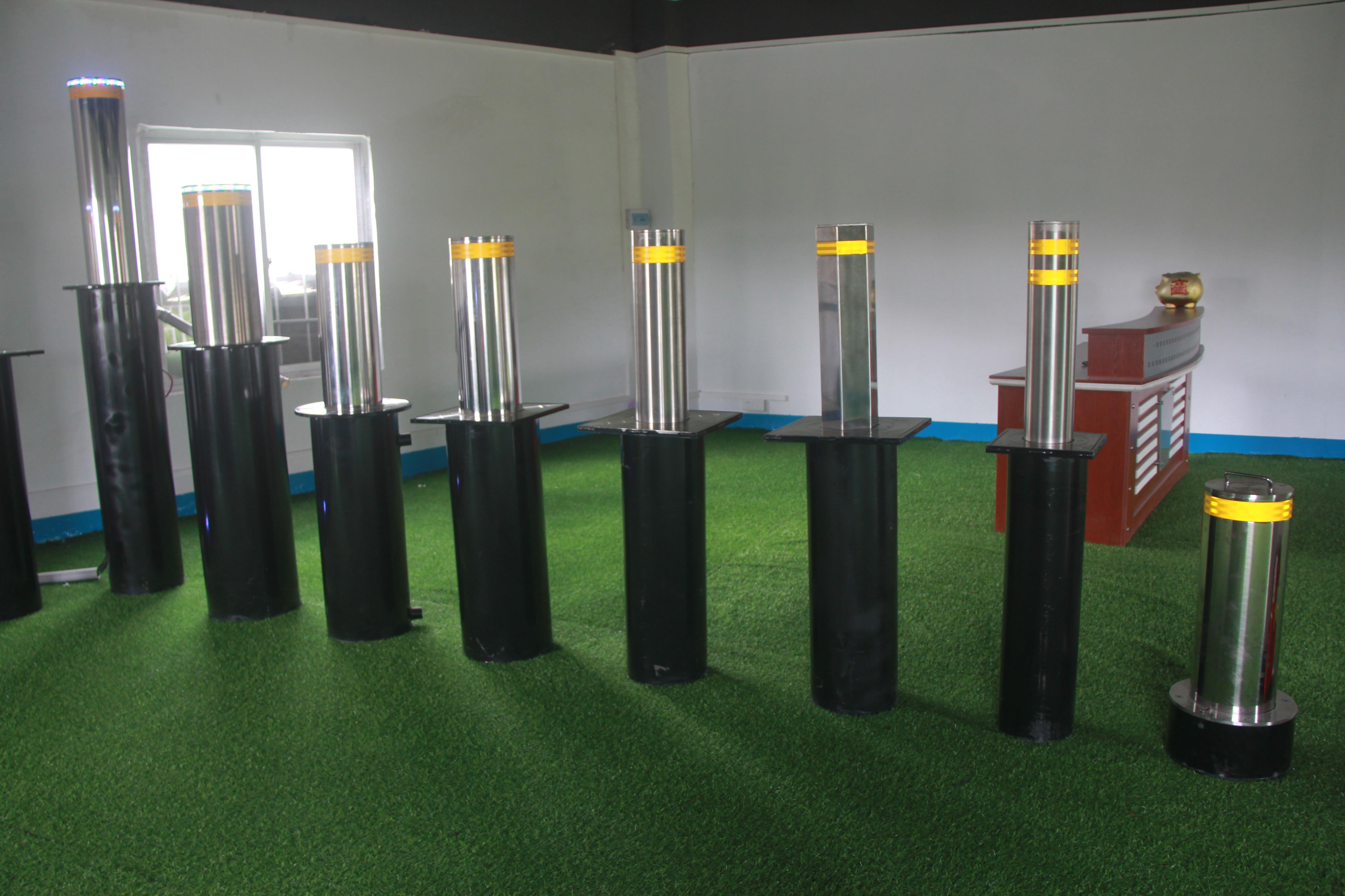 四川防冲撞校园升降柱 自动升降路桩定制