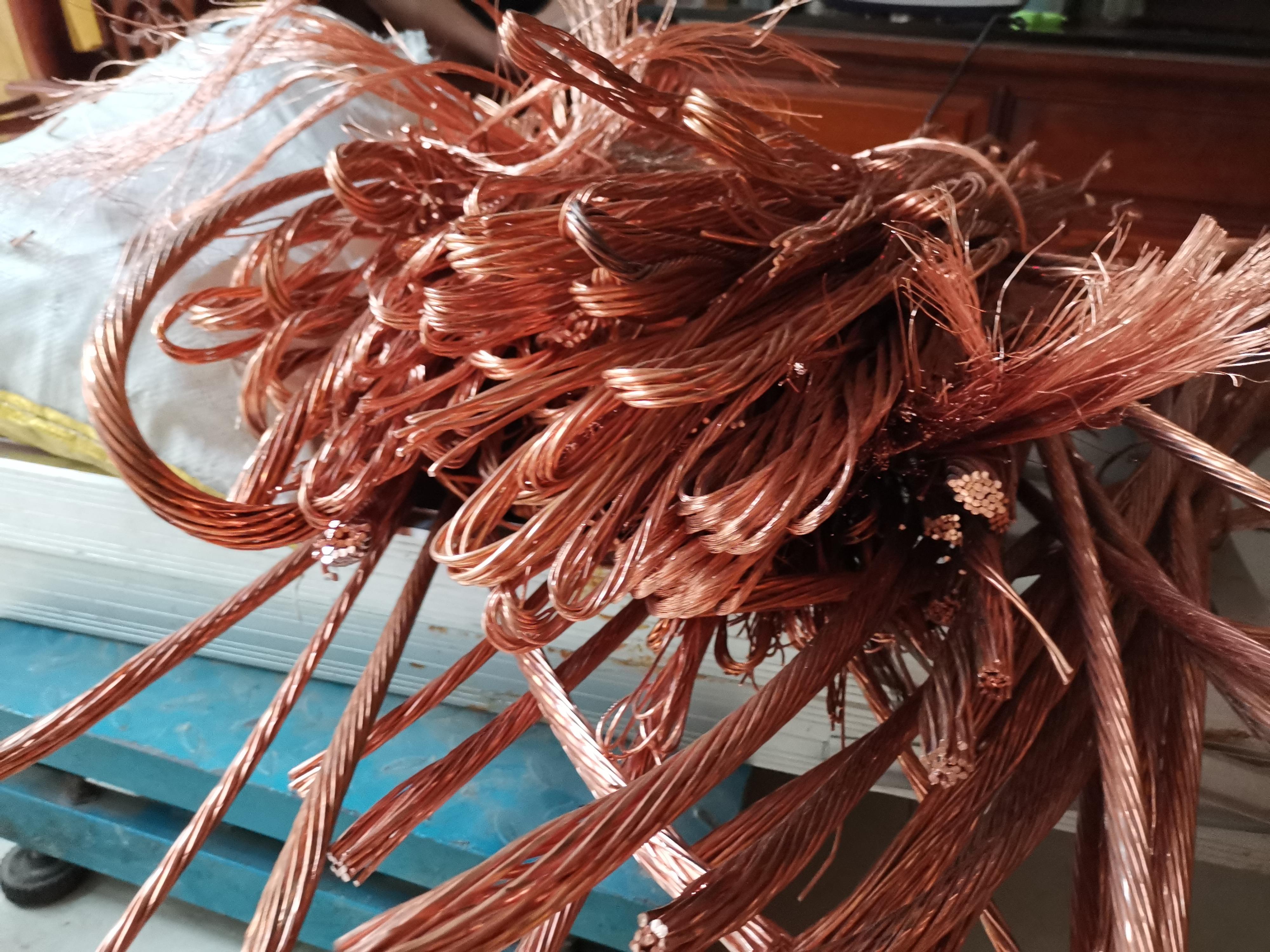 废旧物资回收有限公司牛山创业收购站 产品展厅 >长洲电缆铜线回收