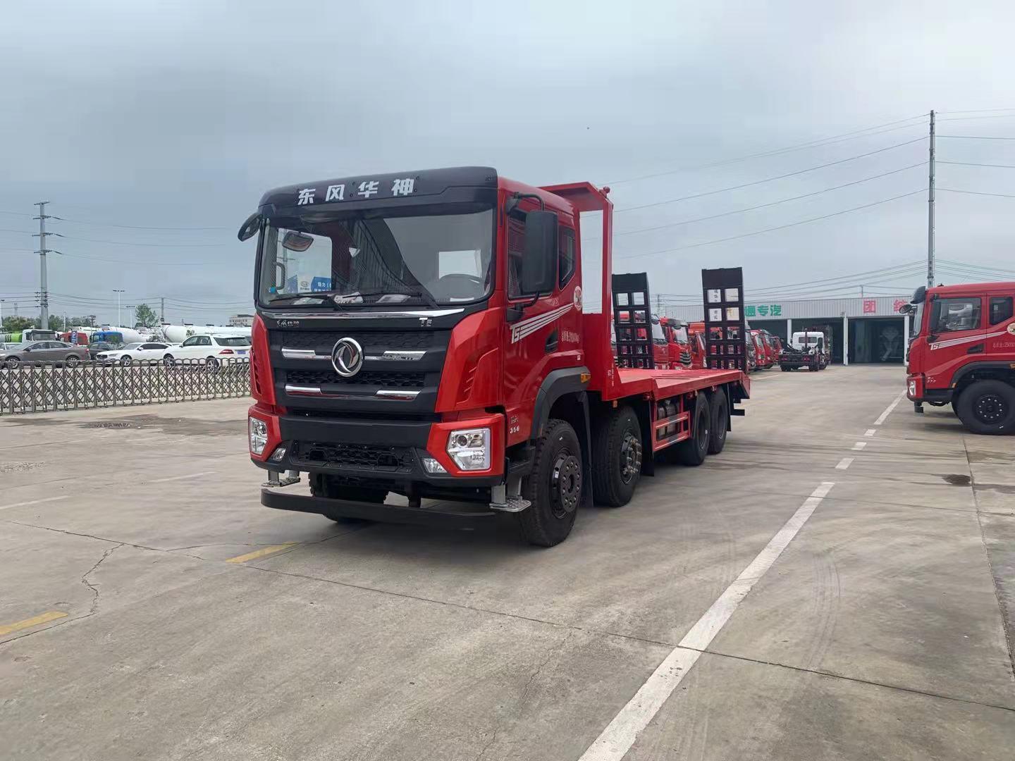 广东东风四桥平板拖车多少钱