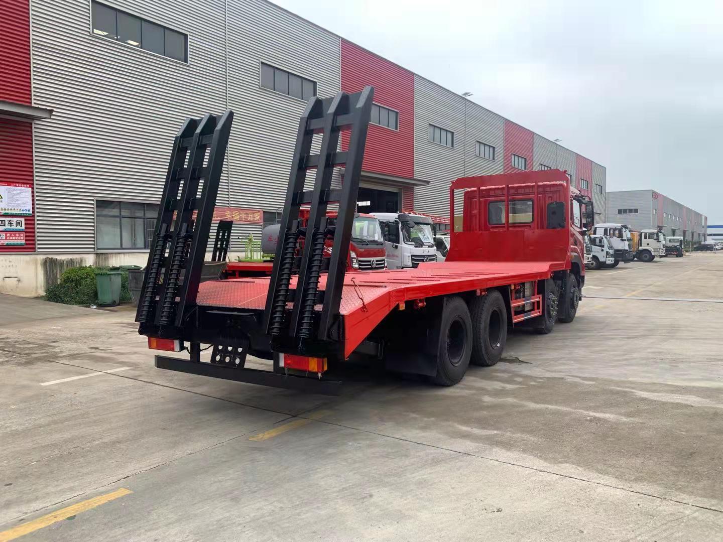 台湾东风四桥平板拖车多少钱