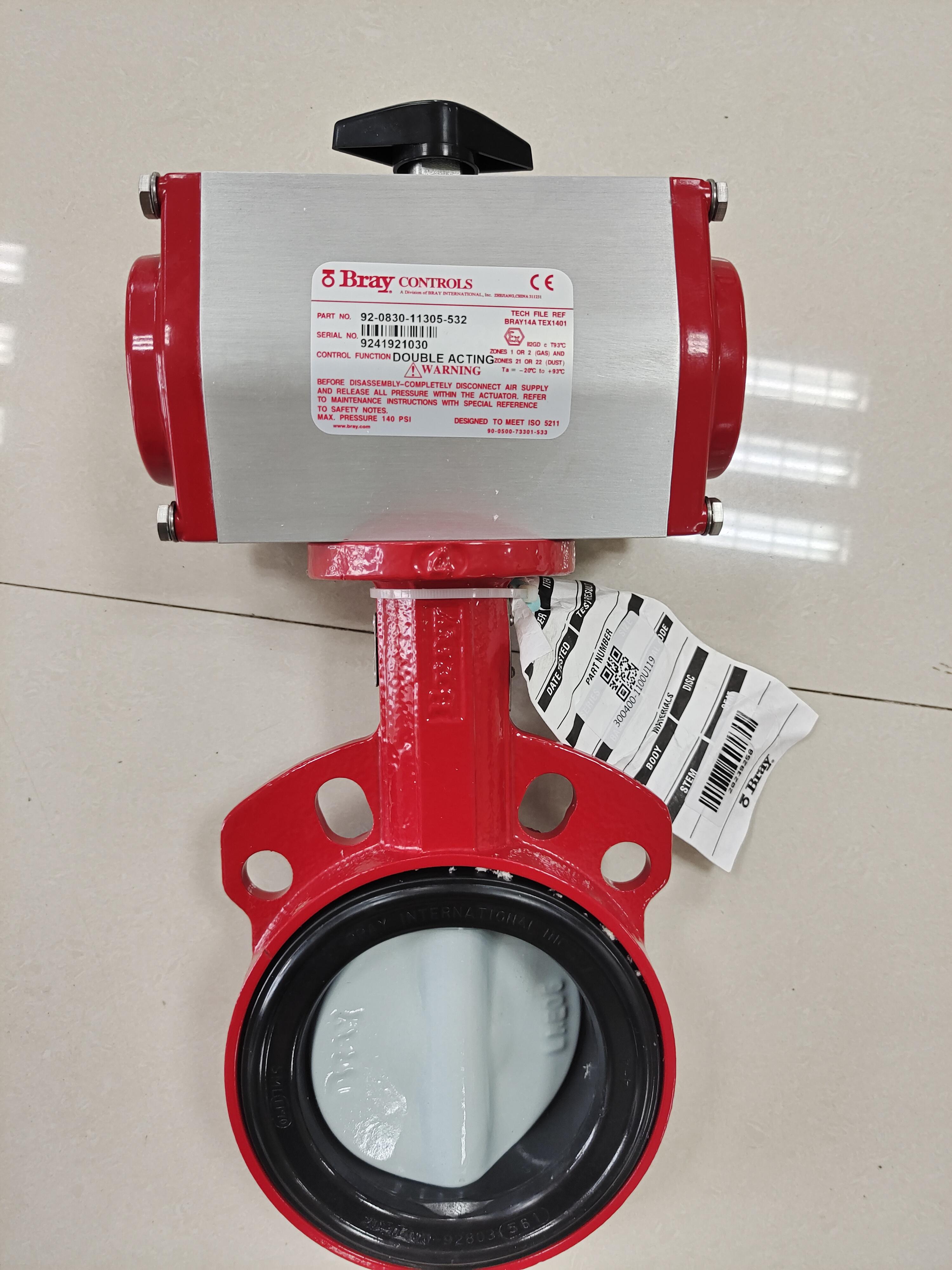 bray气动执行器92063011300532