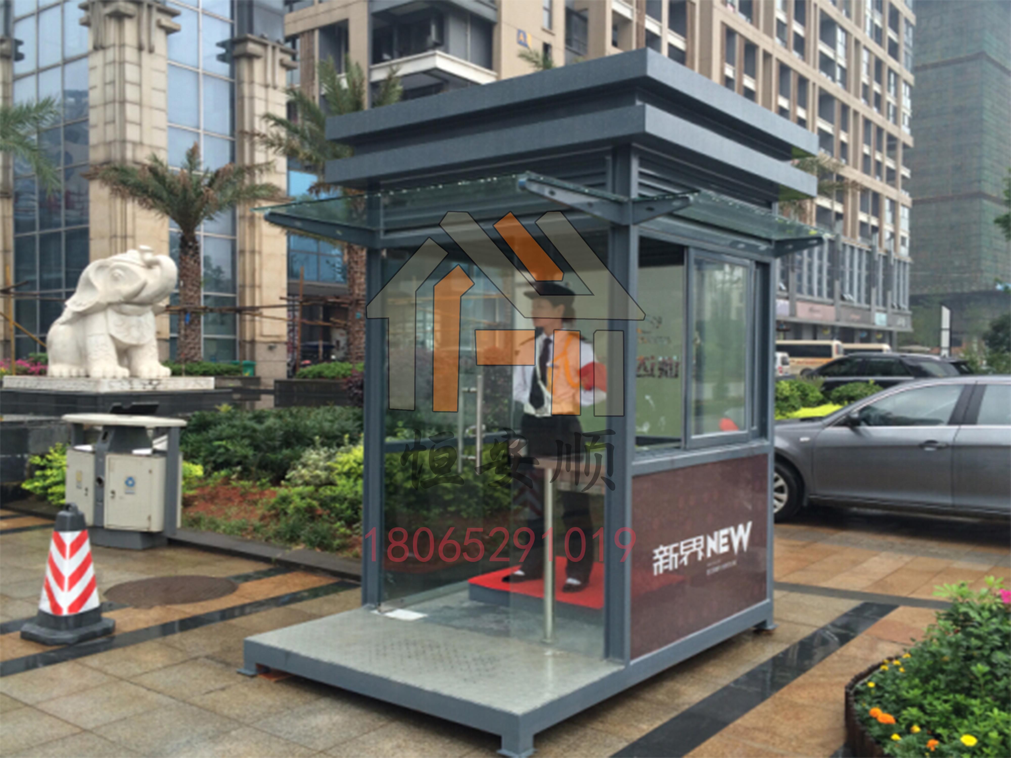 永安户外保安岗亭厂家保安执勤岗亭报价