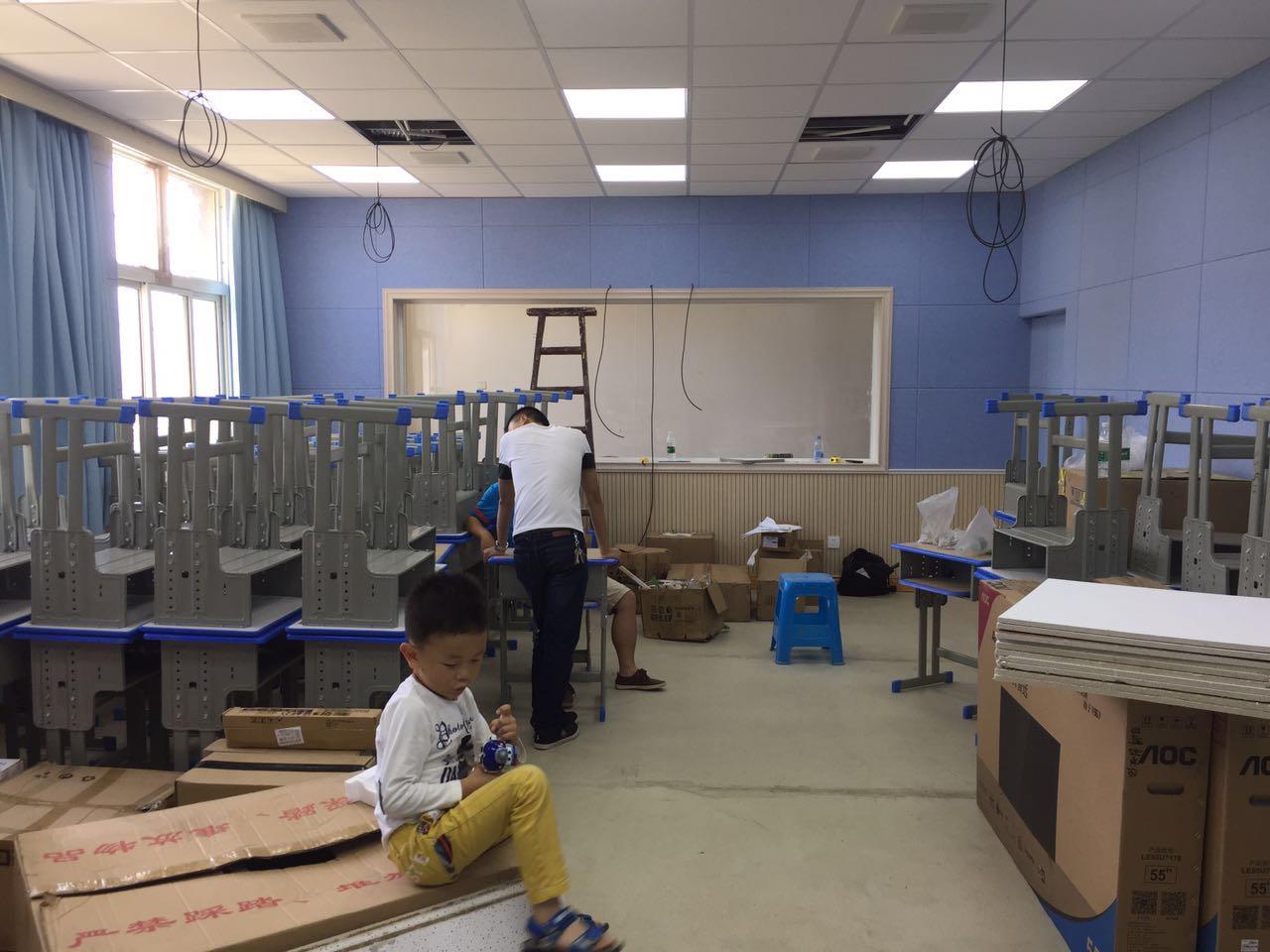 通榆县v型槽聚酯纤维吸音板多功能厅降噪