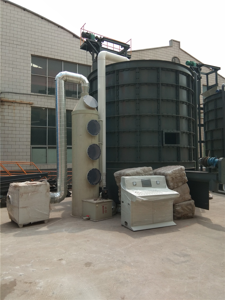 大型秸秆快速发酵设备有机肥立式发酵罐