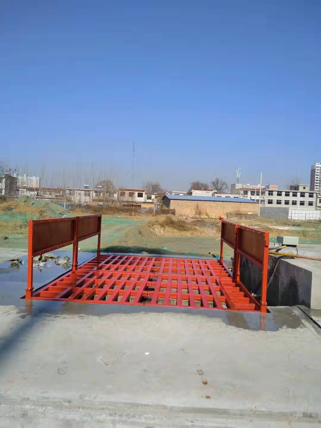 西安施工工地门口冲洗台洗车机规格