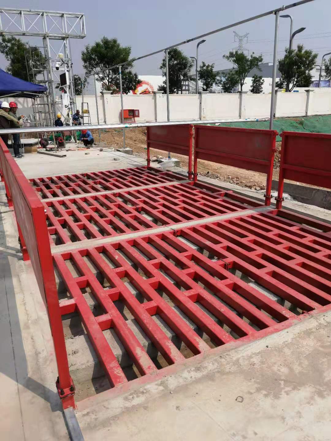 西安施工工地门口冲洗台洗车机报价