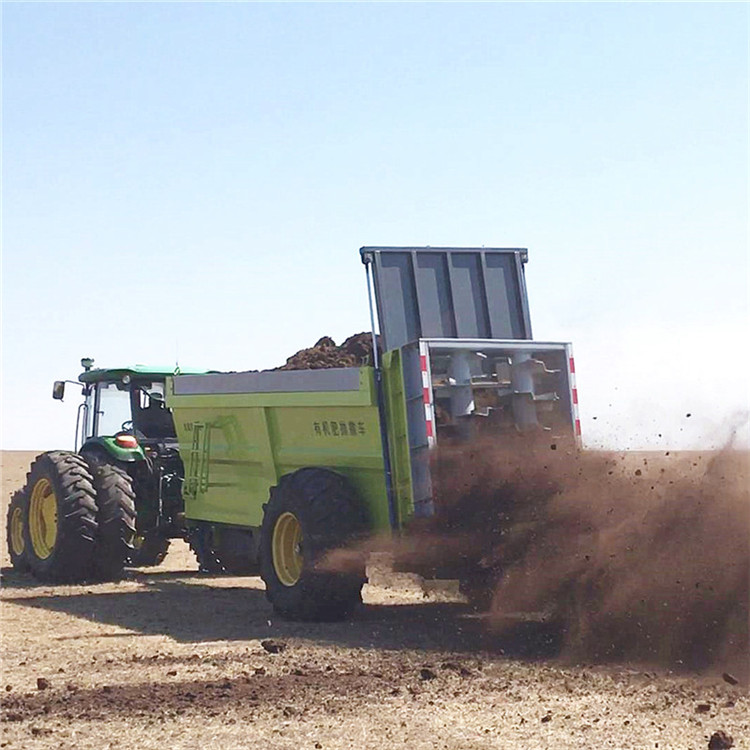 批发牵引式撒肥机雨林品牌牧场撒粪车