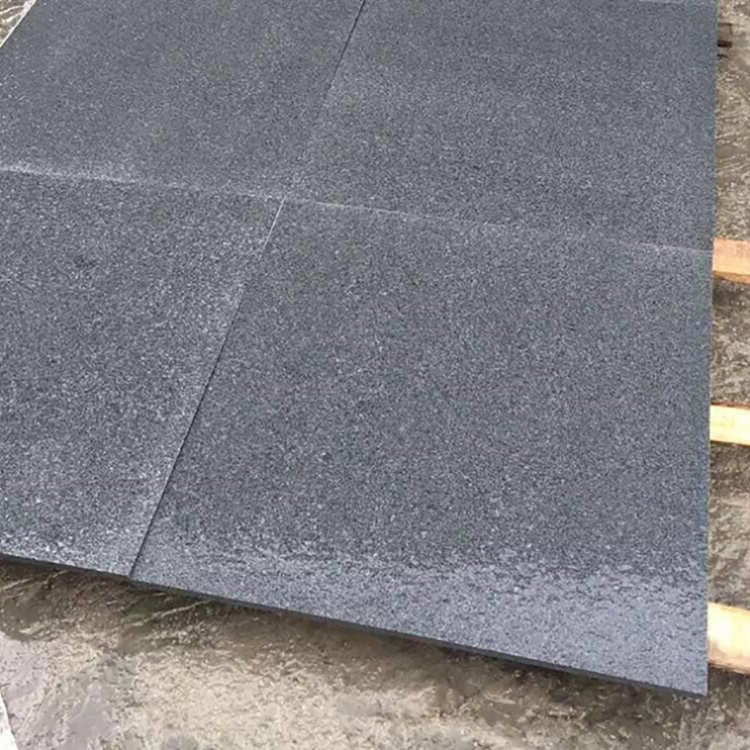 泗水章丘黑石材加工厂 光面章丘黑石材 章丘黑盲道石
