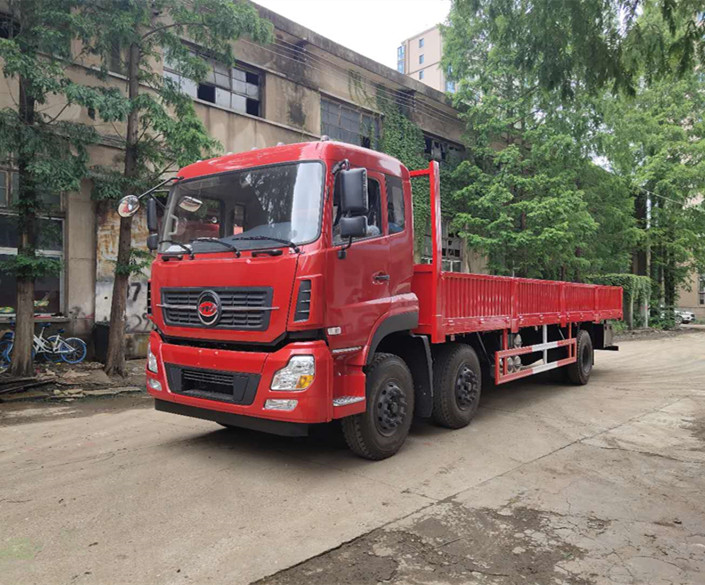 9米6平板货车后双桥载货车质优价优