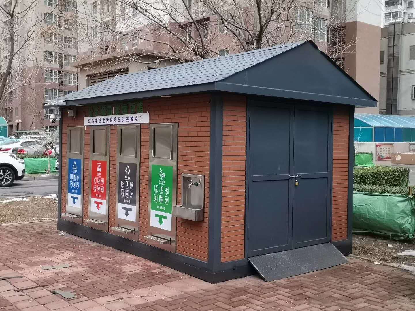 新余简易垃圾房订做价格 分类垃圾亭加工厂