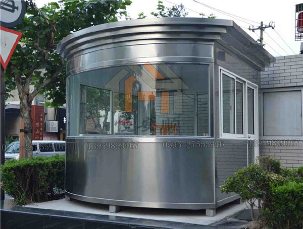 不锈钢岗亭保安亭制作加工 新余304不锈钢岗亭本地厂家