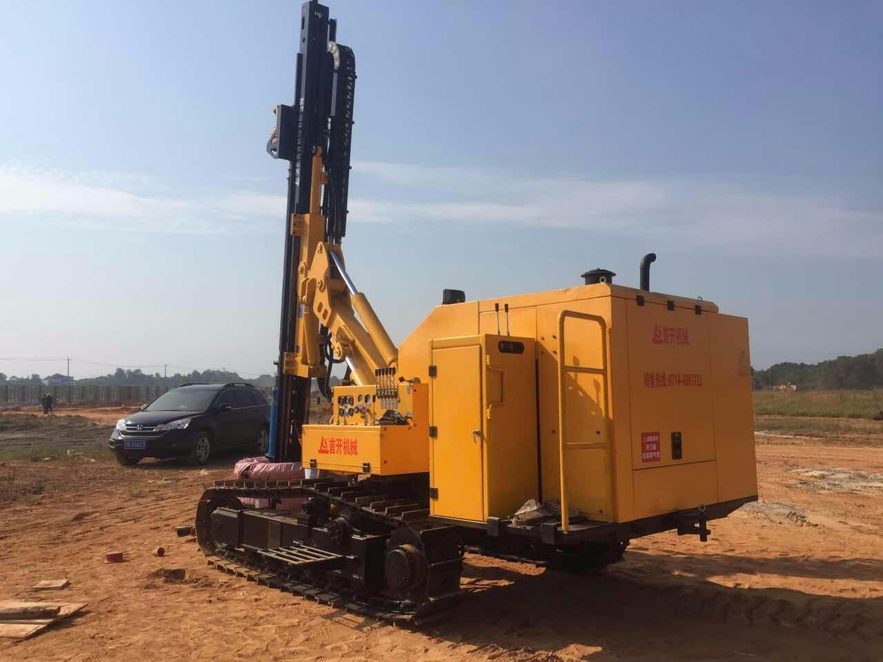 开山潜孔钻车,湖南长沙