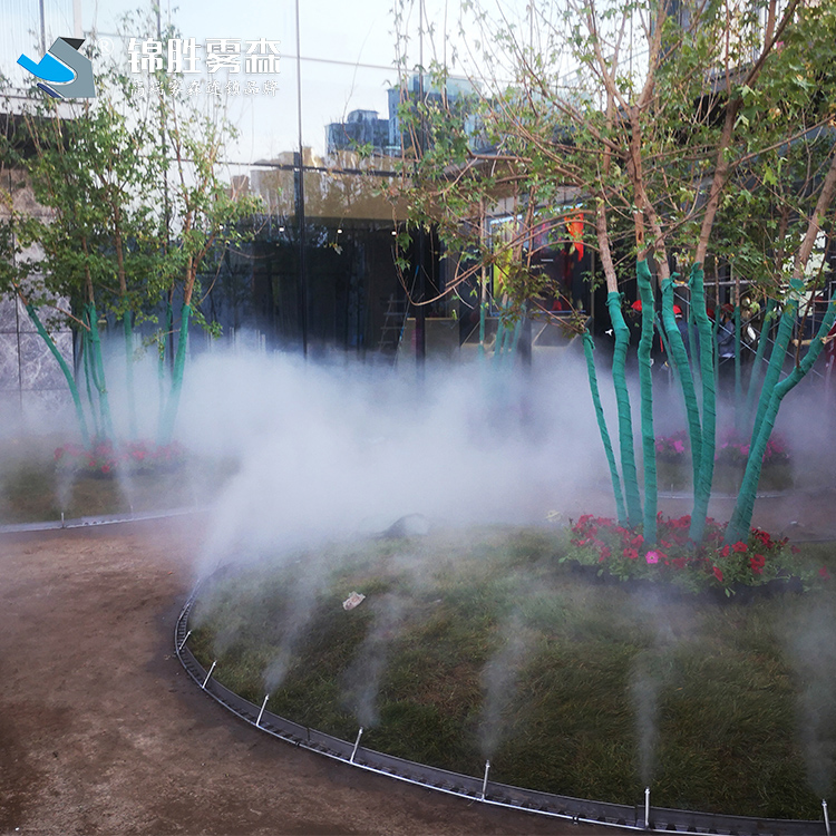 餐厅会所人工喷雾造景设备