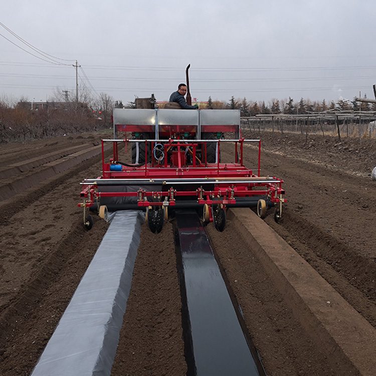 蔬菜起垄覆膜一体机农用起垄开沟覆膜一体机多功能农用耕地机