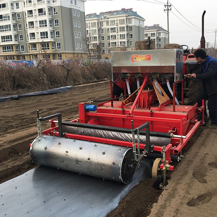 起垄覆膜一体机农用起垄开沟覆膜一体机起垄覆膜批发订购