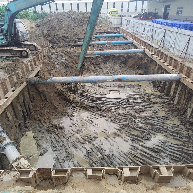 六安钢板桩围堰施工 拉森六型钢板桩 钢板桩施工电话