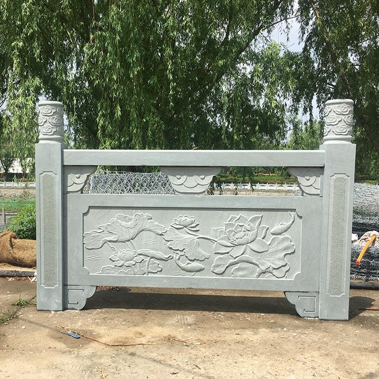 四川石栏杆制作厂家定做石栏杆石雕栏板价格