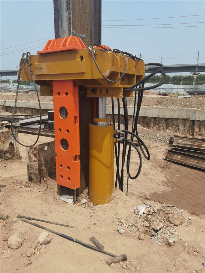 成都工字钢起拔器拔桩机 工字钢液压起拔器