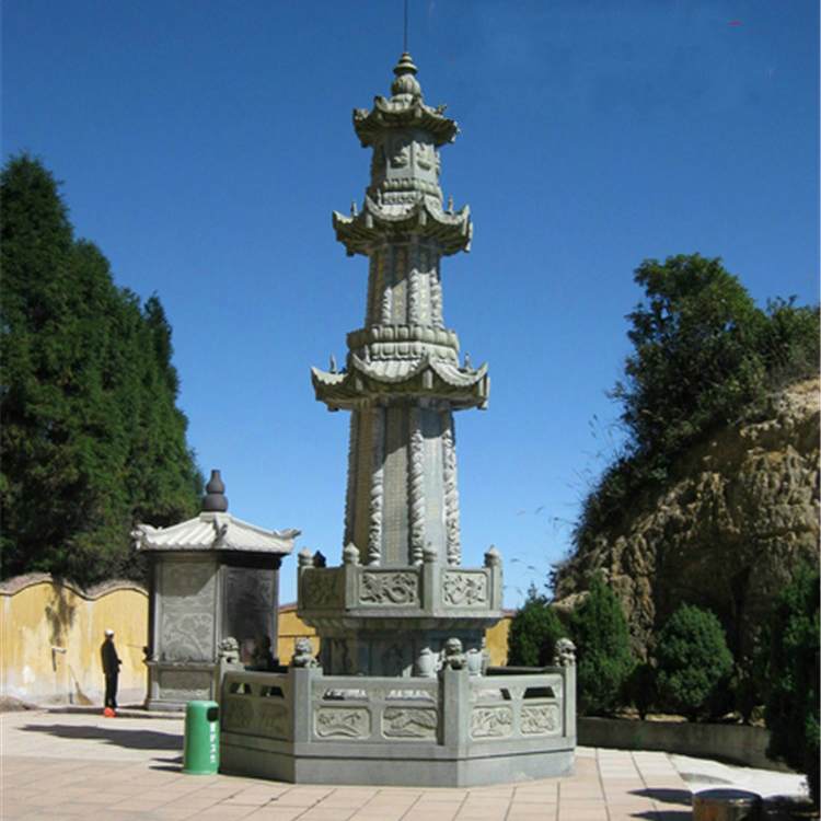 来图定做景观园林石塔