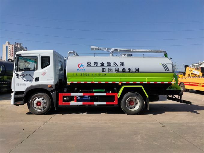 养殖场20方粪污运输车-20方拉干粪车厂家