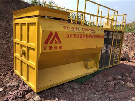 福建煤矿复绿设备草籽喷泥机