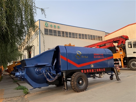 细石混凝土泵带搅拌机 40型细石混凝土泵输送高度多少米