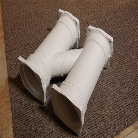 威文管道新逸牌frpp法兰式静音排水管厂家供应江苏苏州