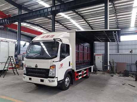 天津南开区重汽豪沃大型78米舞台车全自动升降厂家热销