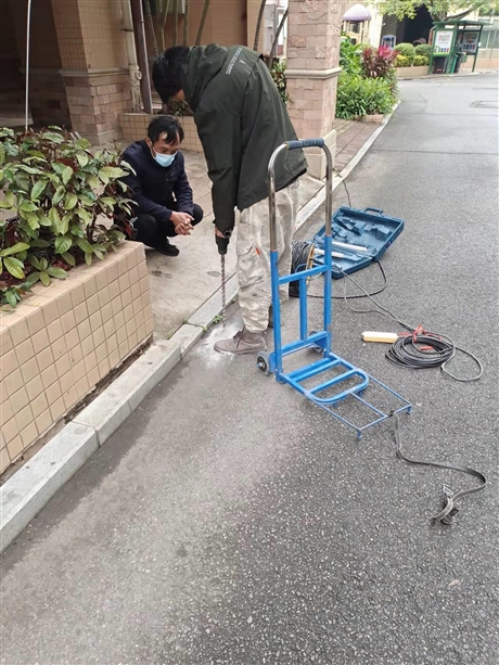 珠海新建廠區(qū)查自來(lái)水漏水方位 不傷地面準(zhǔn)確檢測(cè)漏點(diǎn)