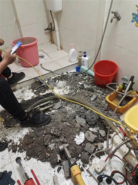 肇慶家庭給水管漏水檢漏 瓷磚下水管漏水探測