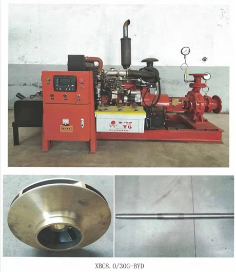 山东莱芜市柴油机消防泵厂家