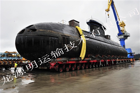 超寬容器大件物流車