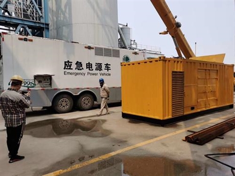 新聞：香河縣靜音發(fā)電機出租/24小時發(fā)電服務