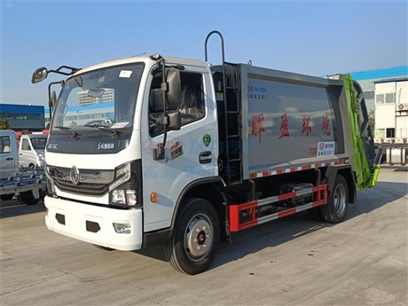 南陽(yáng)市垃圾掃路車廠家圖片 小區(qū)壓縮式垃圾車現(xiàn)車可分期