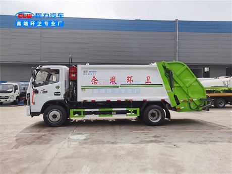 万宁市垃圾车厂家价格 东风多利卡压缩垃圾车分期付款